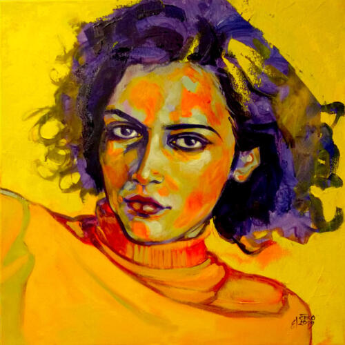 Žlutý portrét